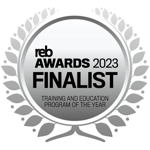 REB awards 2023 finalist, Training and Education