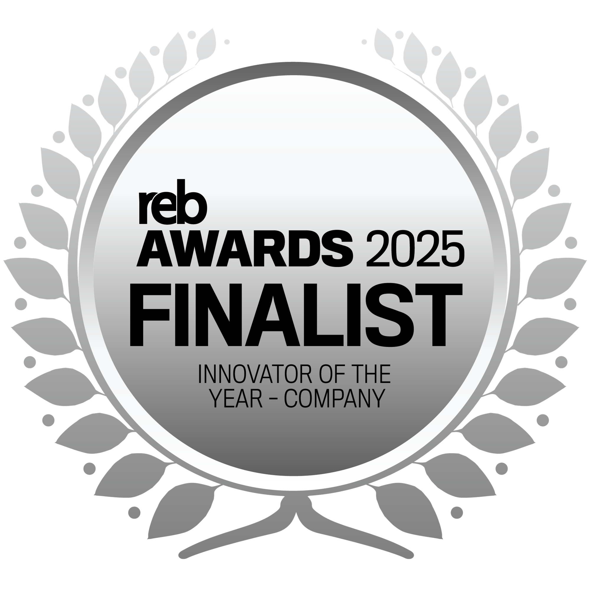 REB awards 2025 finalist, Innovator of the Year, Company