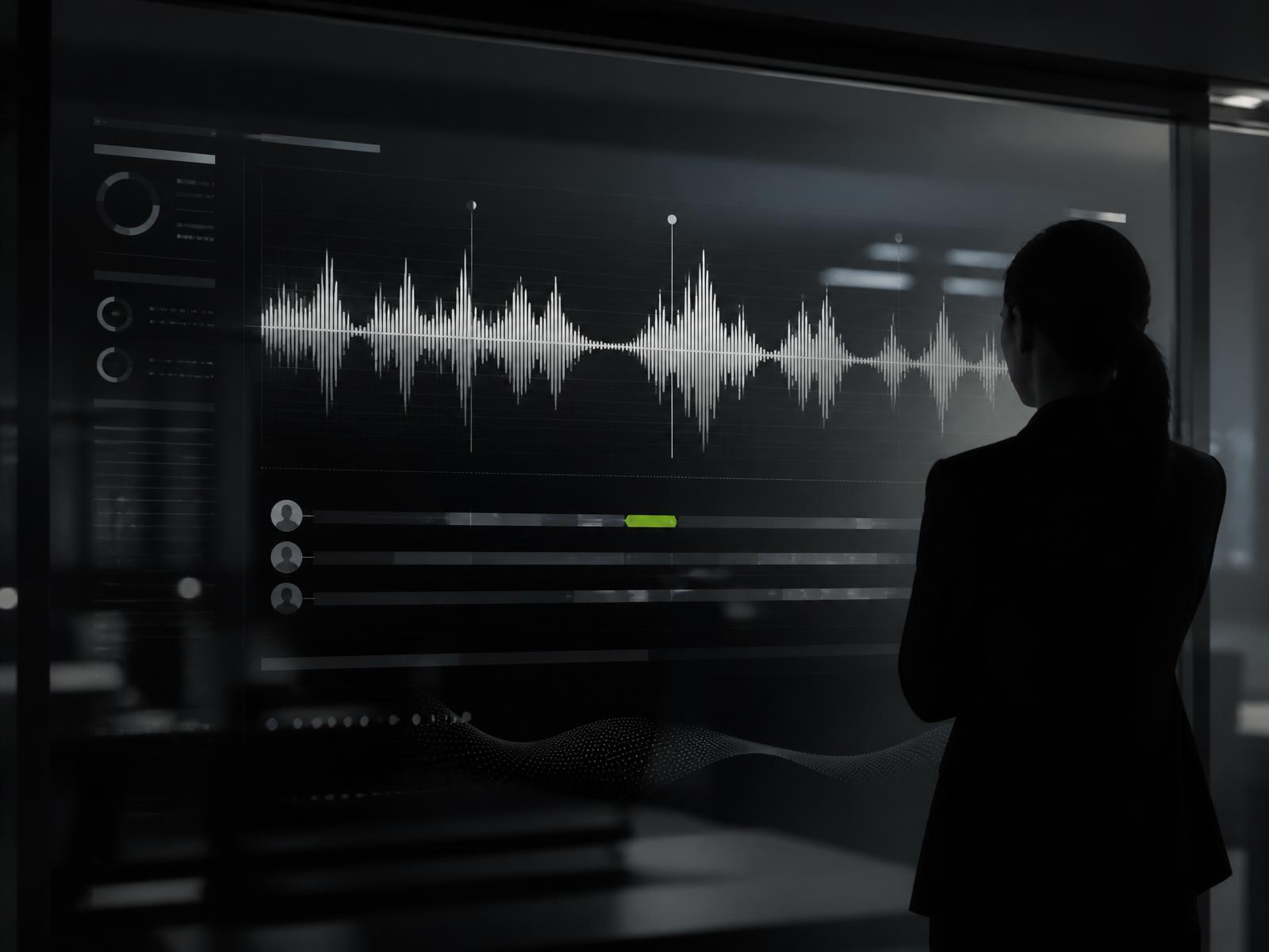 AXION intelligence interface in the studio