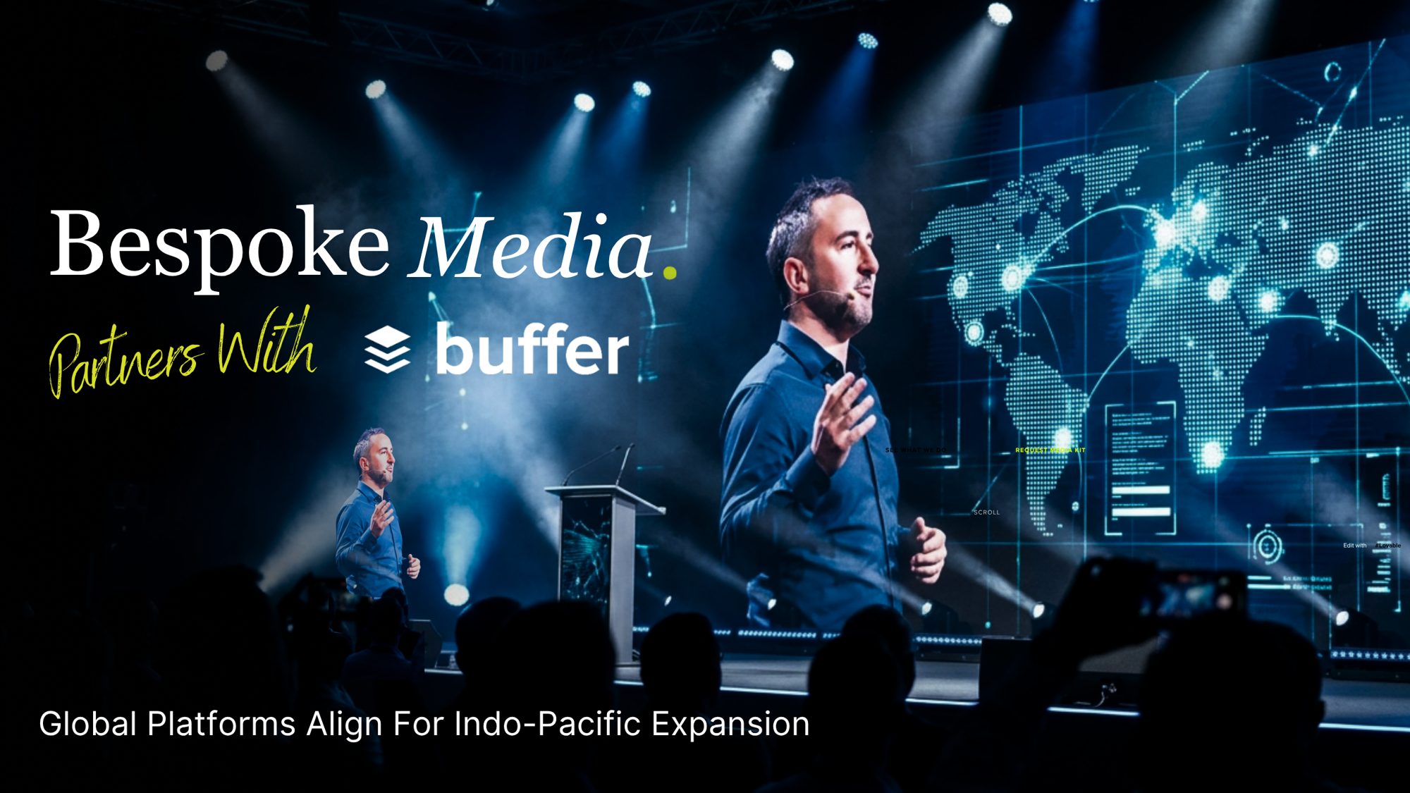 Bespoke Media Group Forms Strategic Global Partnership with Buffer as Indo-Pacific Expansion Accelerates