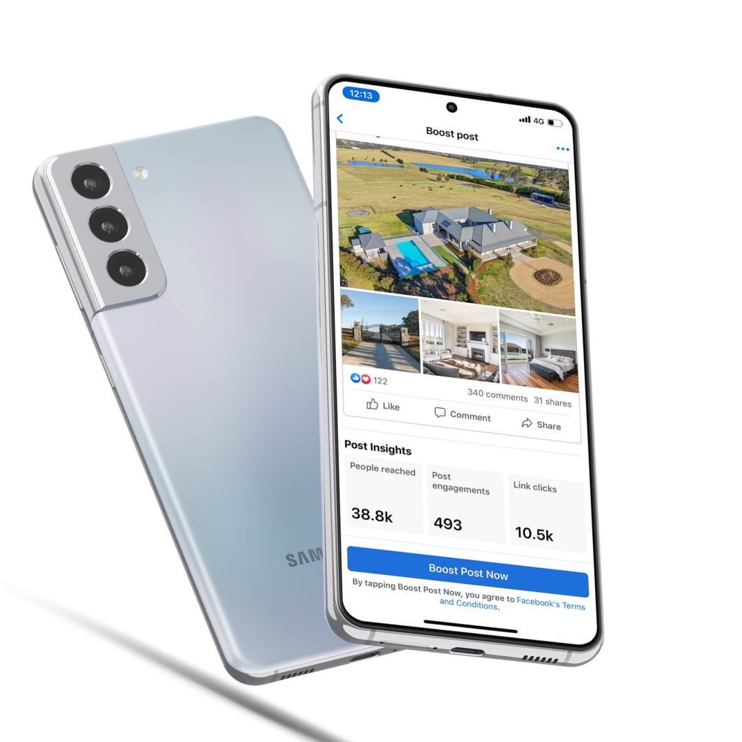 Post insights on mobile