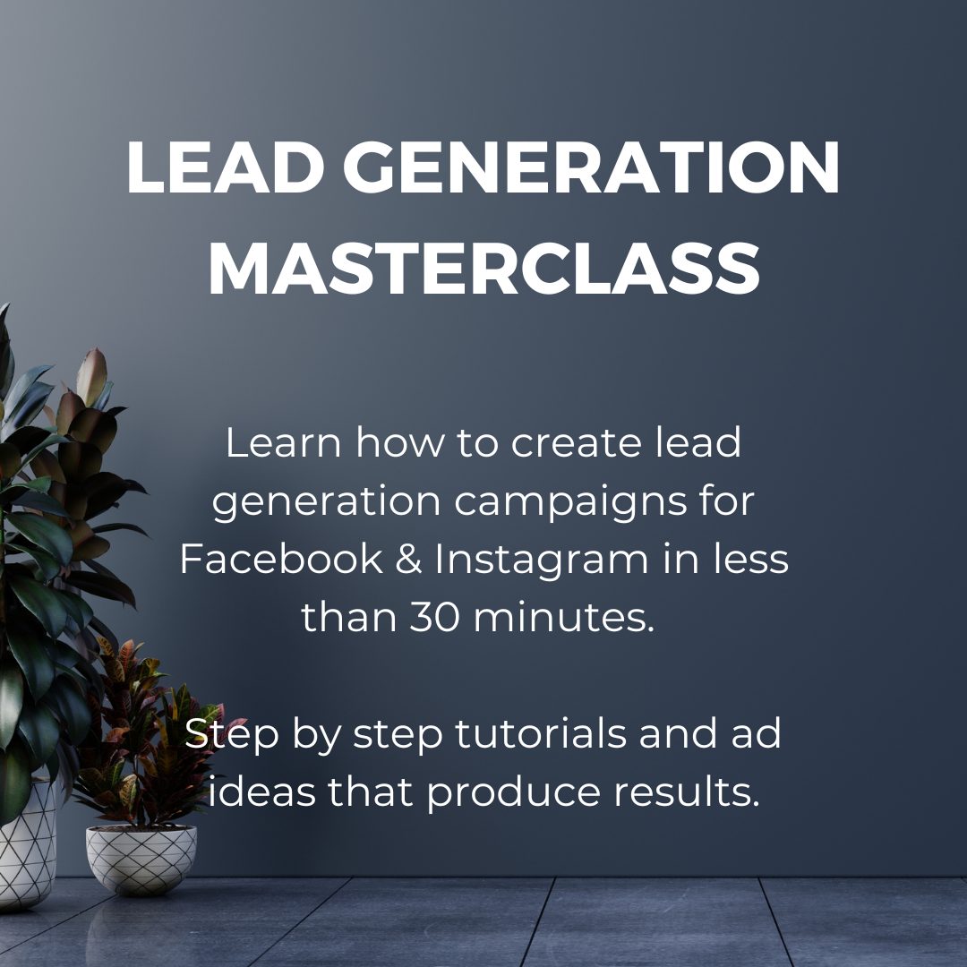 Lead generation masterclass
